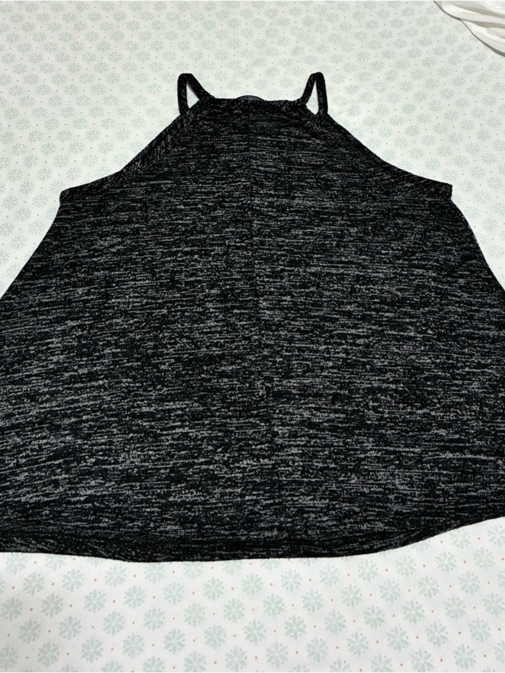 Rebel Sugar Black Marble Elephant Halter Tank Top - Picture 4 of 6